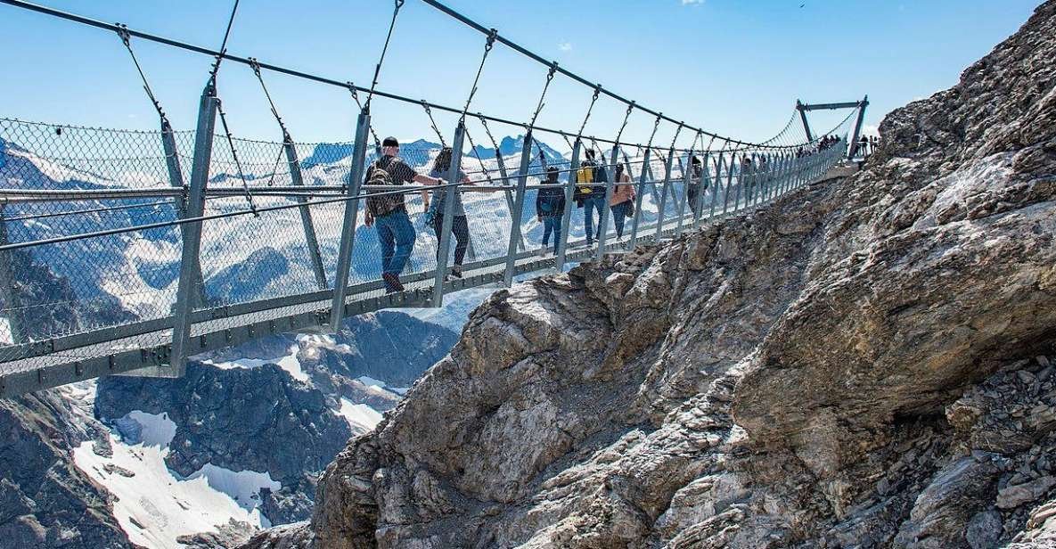 thrills on the Titlis Cliff Walk